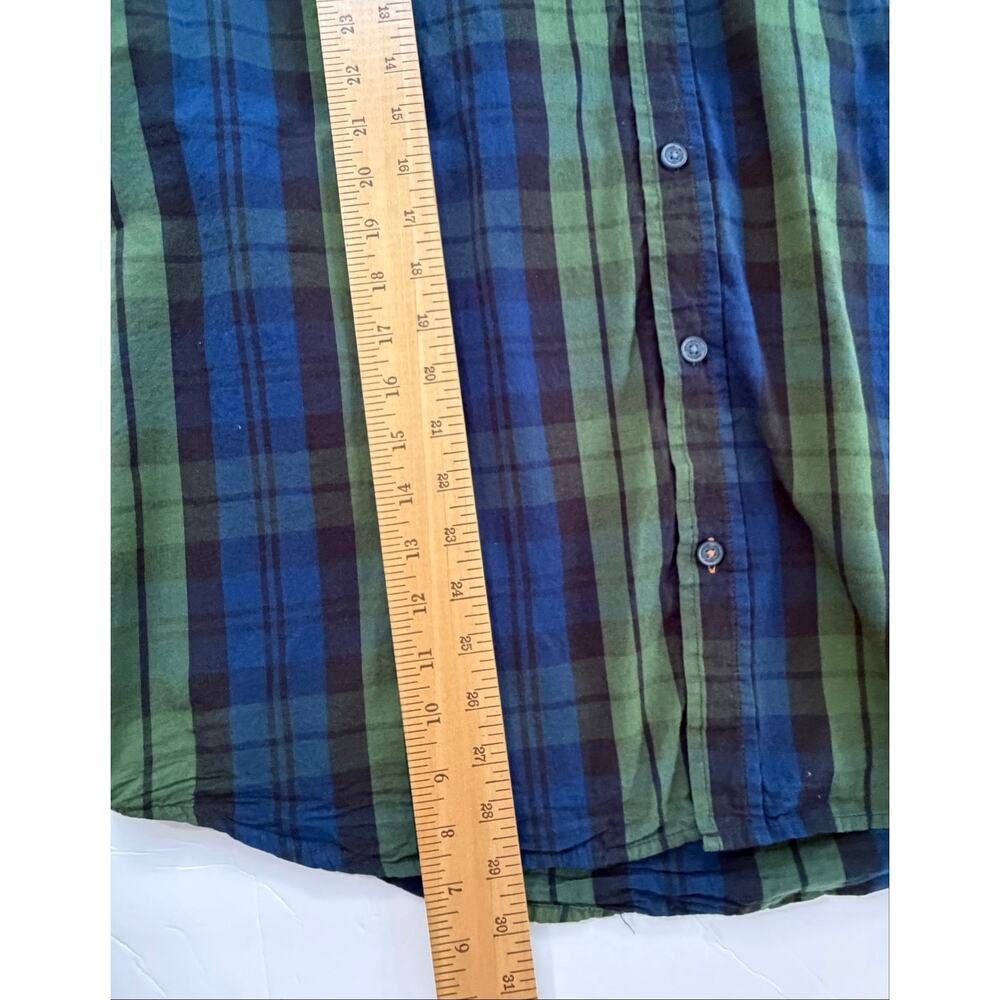Men’s XL Button Down Shirt Bundle Weatherproof Vintage & George Plaid Check - Picture 7 of 14